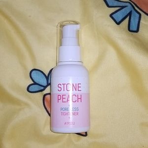 Stone peach pore less tightener